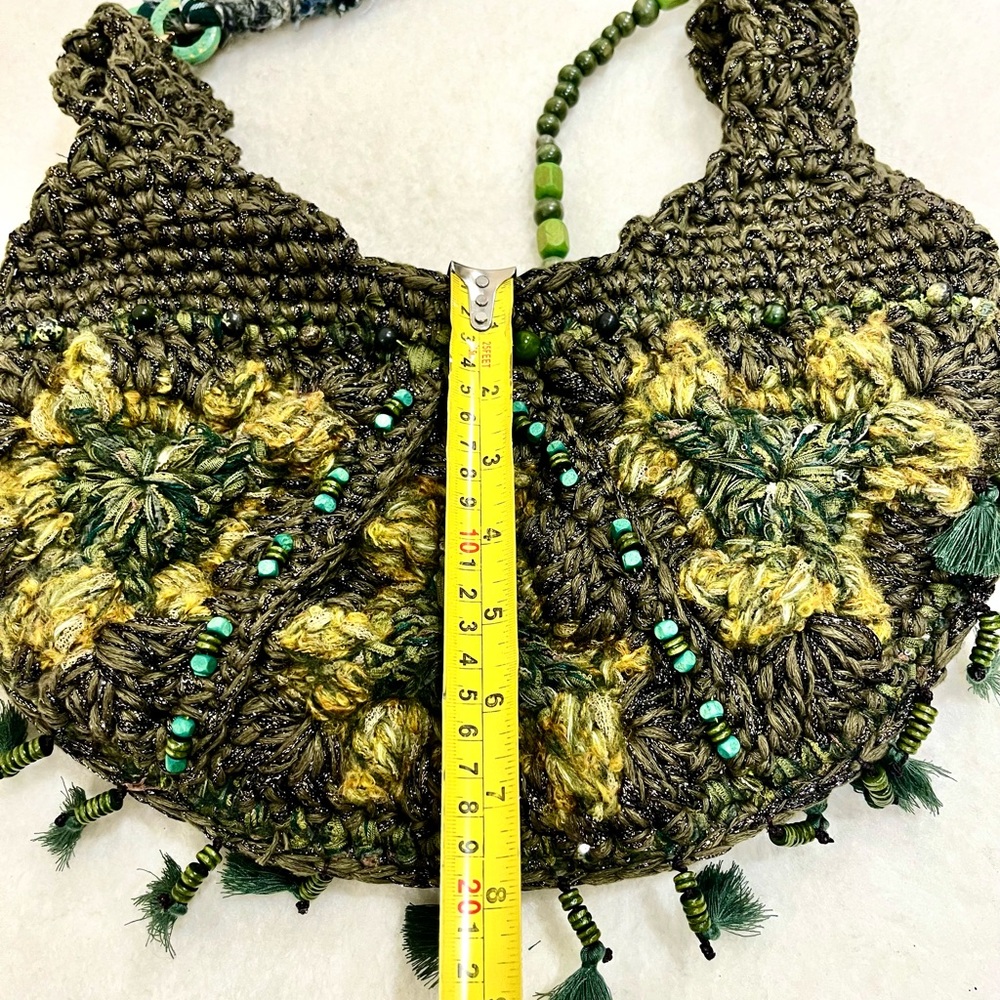 Hand made Crochet Boho Tote Bag - Picture 13 of 16